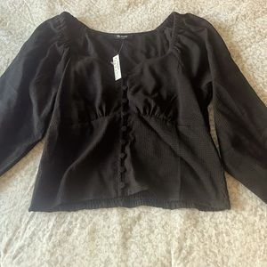 Madewell Preston Puff Sleeve Top